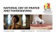 Upcoming event: National Day of Prayer and Thanksgiving
