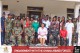 Ag. Chairperson of NCCE, Ms. Kathleen Addy presenting copies of the 1992 Constitution to the Ghana Armed Forces during a recent Constitution Week outreach held at Burma Camp.