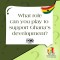 What is your role in Ghana’s development?