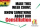 ​Know something about the 1992 Constitution of Ghana.