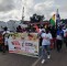 Juaben Municipal Office of the NCCE embarks on a peace walk